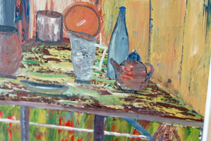 “Still Life Table” by GÖSTA NYBERG (1913-1987)