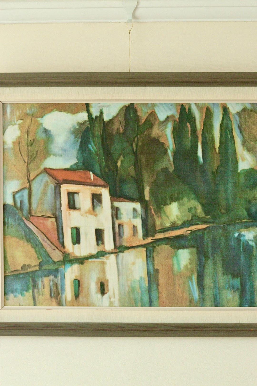 Landscape (House Motif) – MAURICE DE VLAMINCK