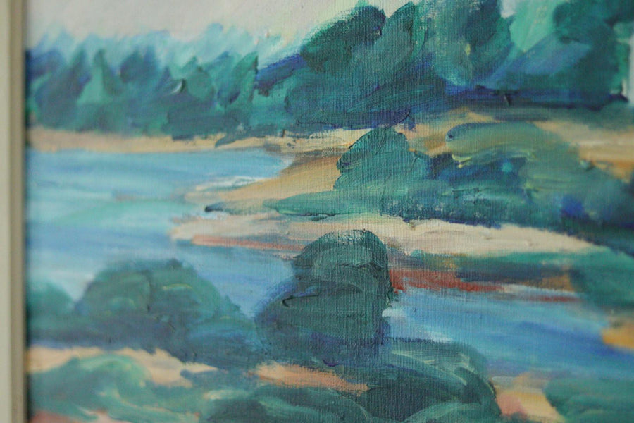 “Mediterranean Landscape” by Kersti Flyckt