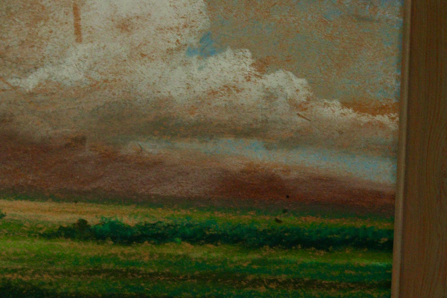 “Sunset Over the Fields” – L Smidt