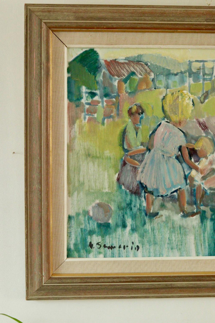 "Children in a Playground" – Nils Sewerin