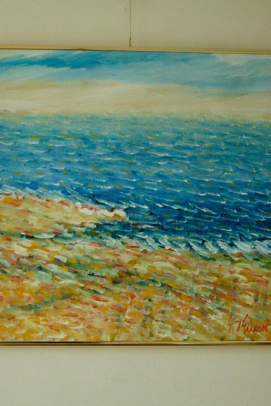 “Coastal Landscape” by Gunnar Ingemar Erixon, 1992