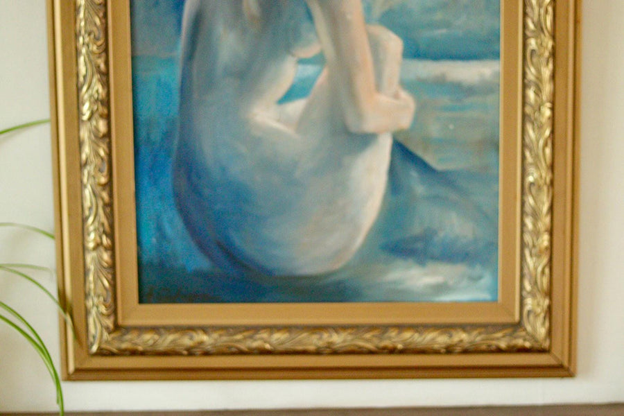 “Seated Woman” –  K. Rolfsson