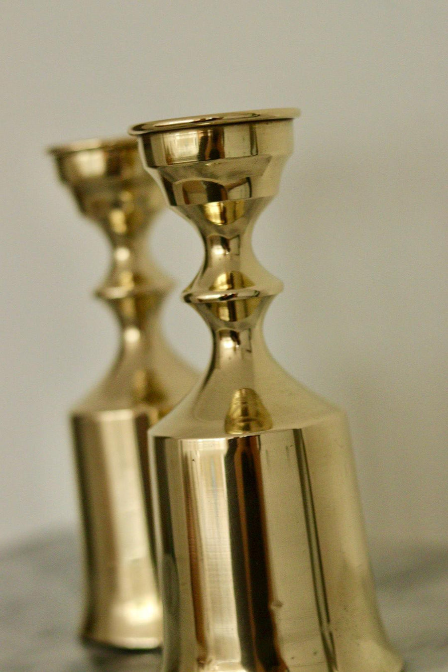 Dansk Copenhagen Brass Candle Holders