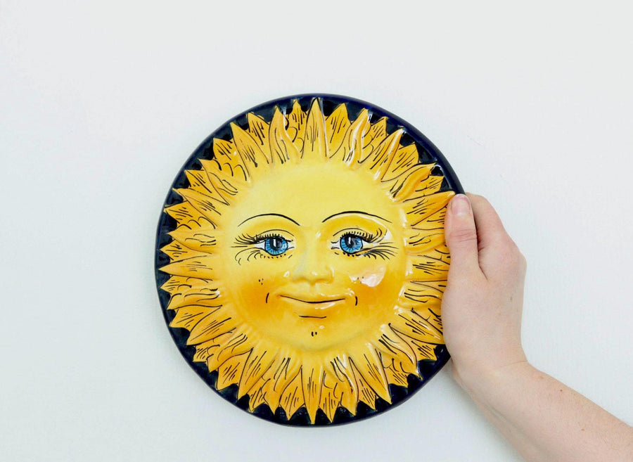 Vintage Ceramic Sun