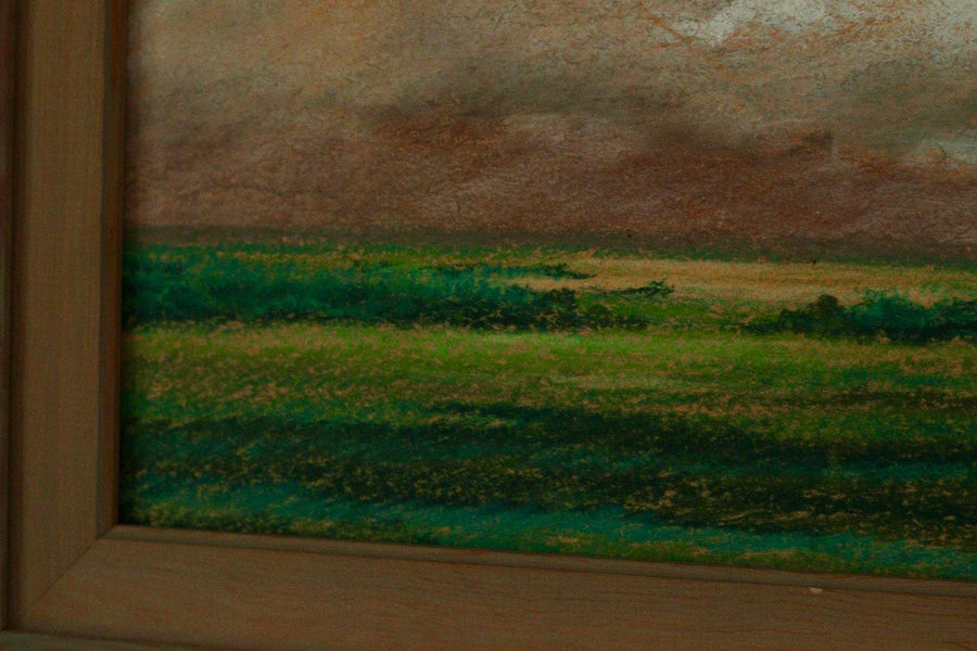 “Sunset Over the Fields” – L Smidt