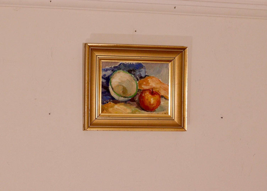 "Still Life Bowl and Fruits" by Arvo Broström