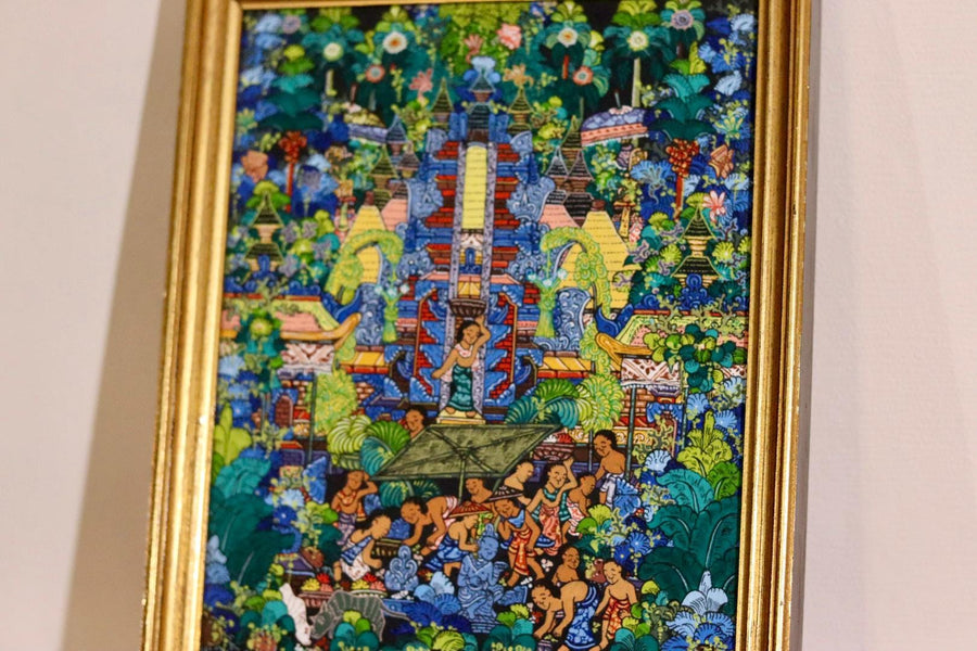 Original Balinese Oil on Canvas - Ubud Young Artists