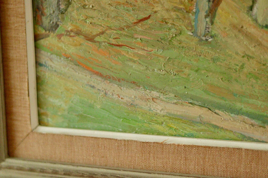 Original Swedish Oil on Panel – “Autumn Landscape”