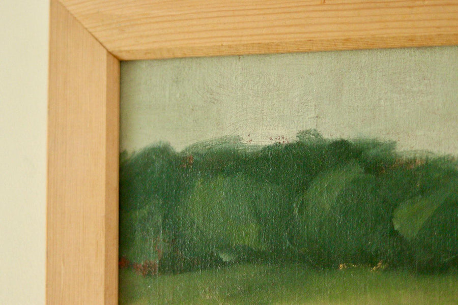 Original Mid-Century Scandinavian Oil on Panel – “Landscape I”