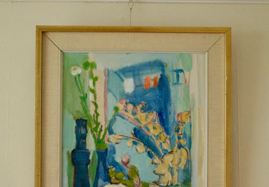 “Still Life with Flowers and Vases” by Erik Bystrom