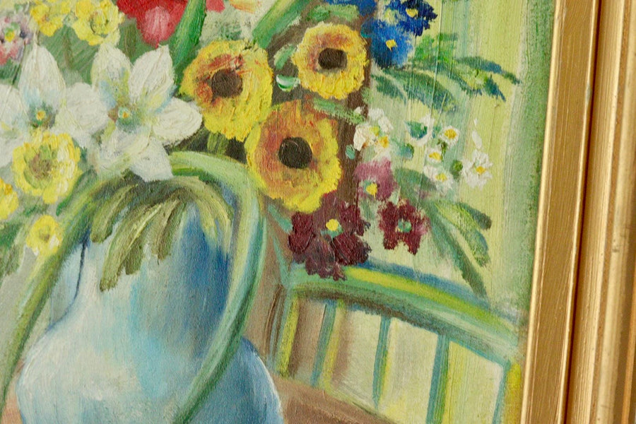 “Still Life Flowers” by Hilding N