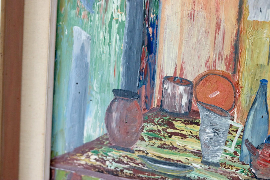 “Still Life Table” by GÖSTA NYBERG (1913-1987)