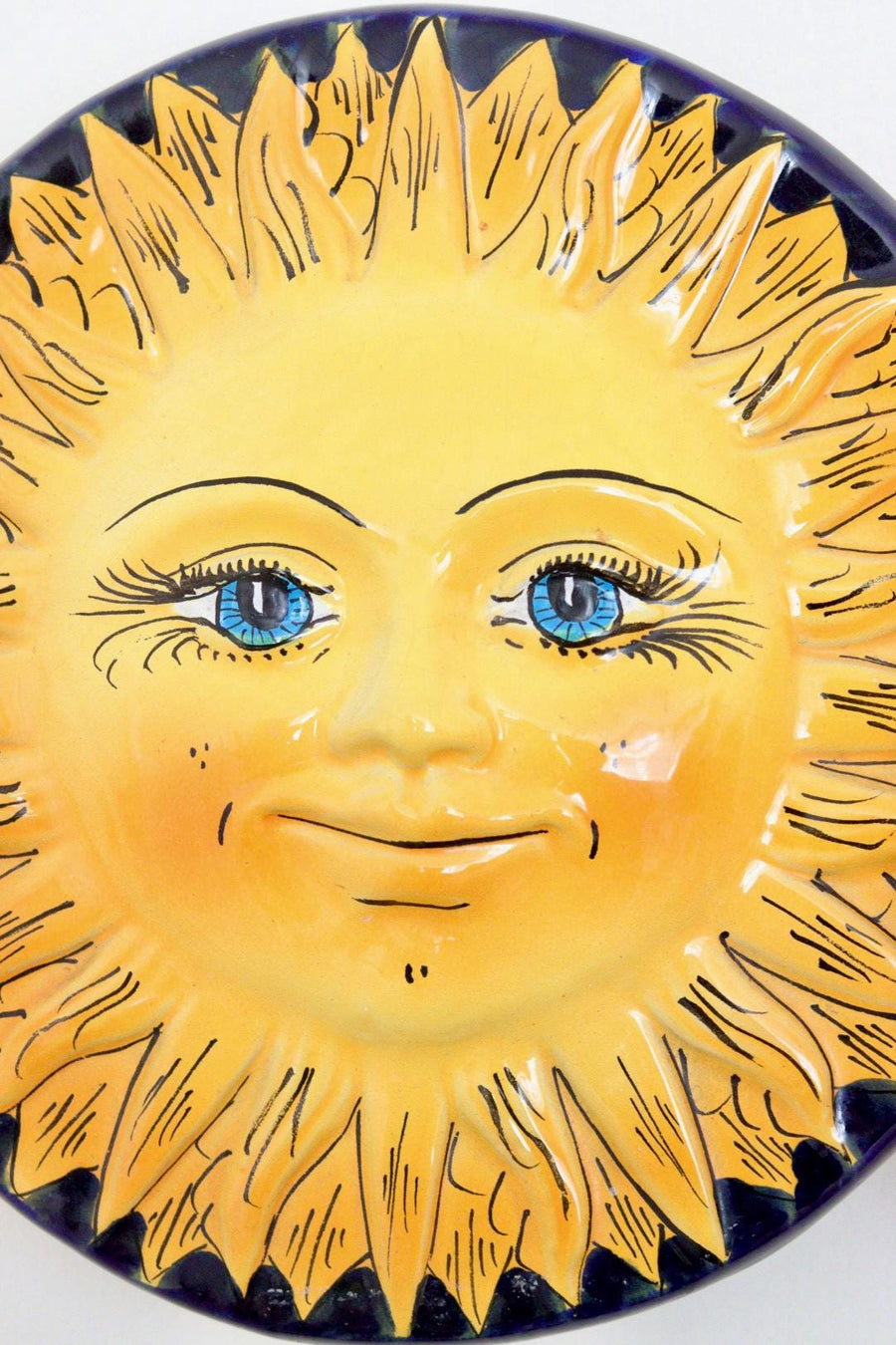 Vintage Ceramic Sun