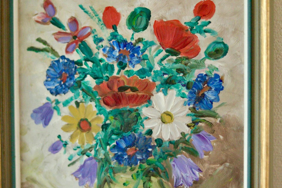 “Floral Still Life” by CARIN BRANDELS ENGQVIST