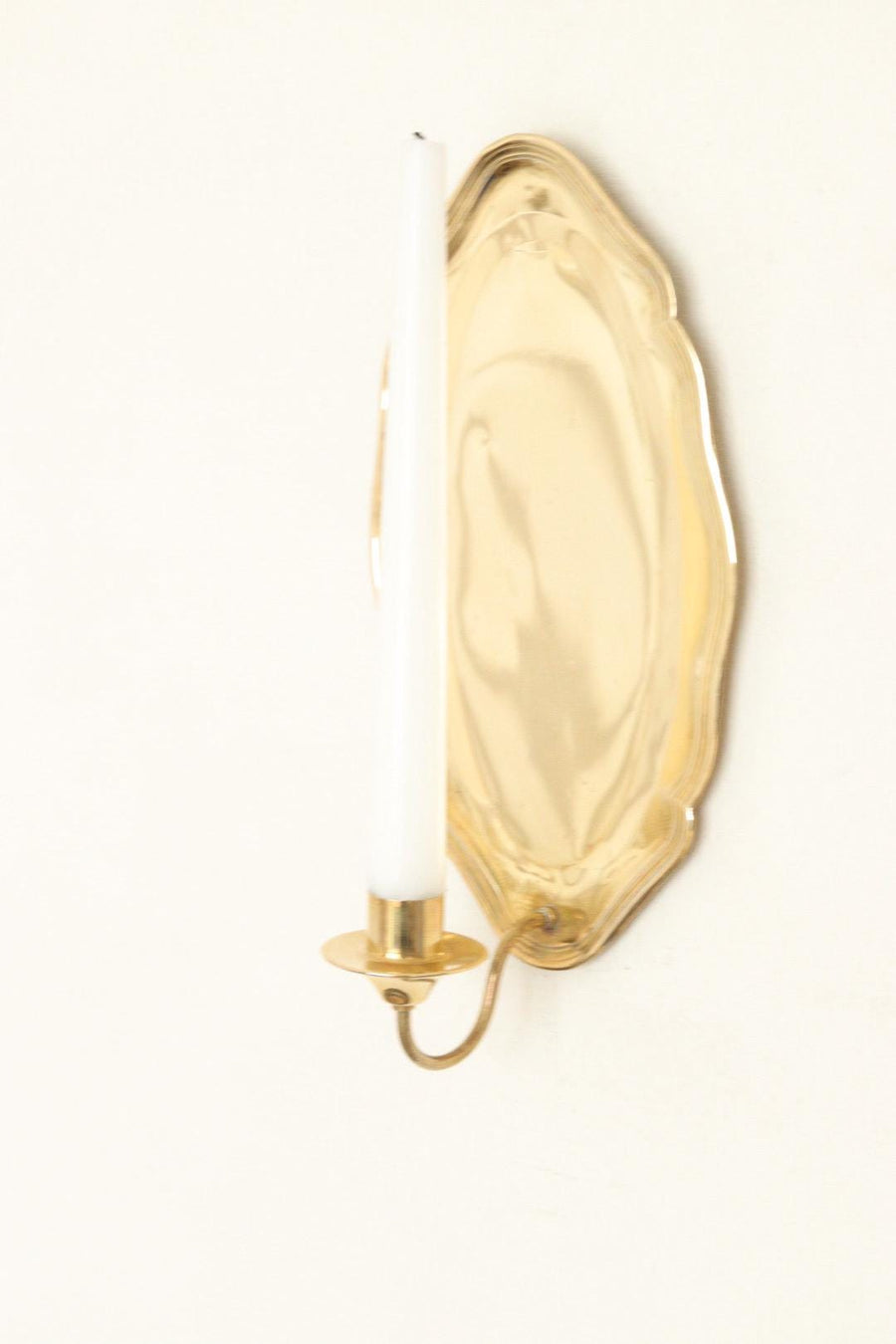 Mid Century Swedish Brass Sconces