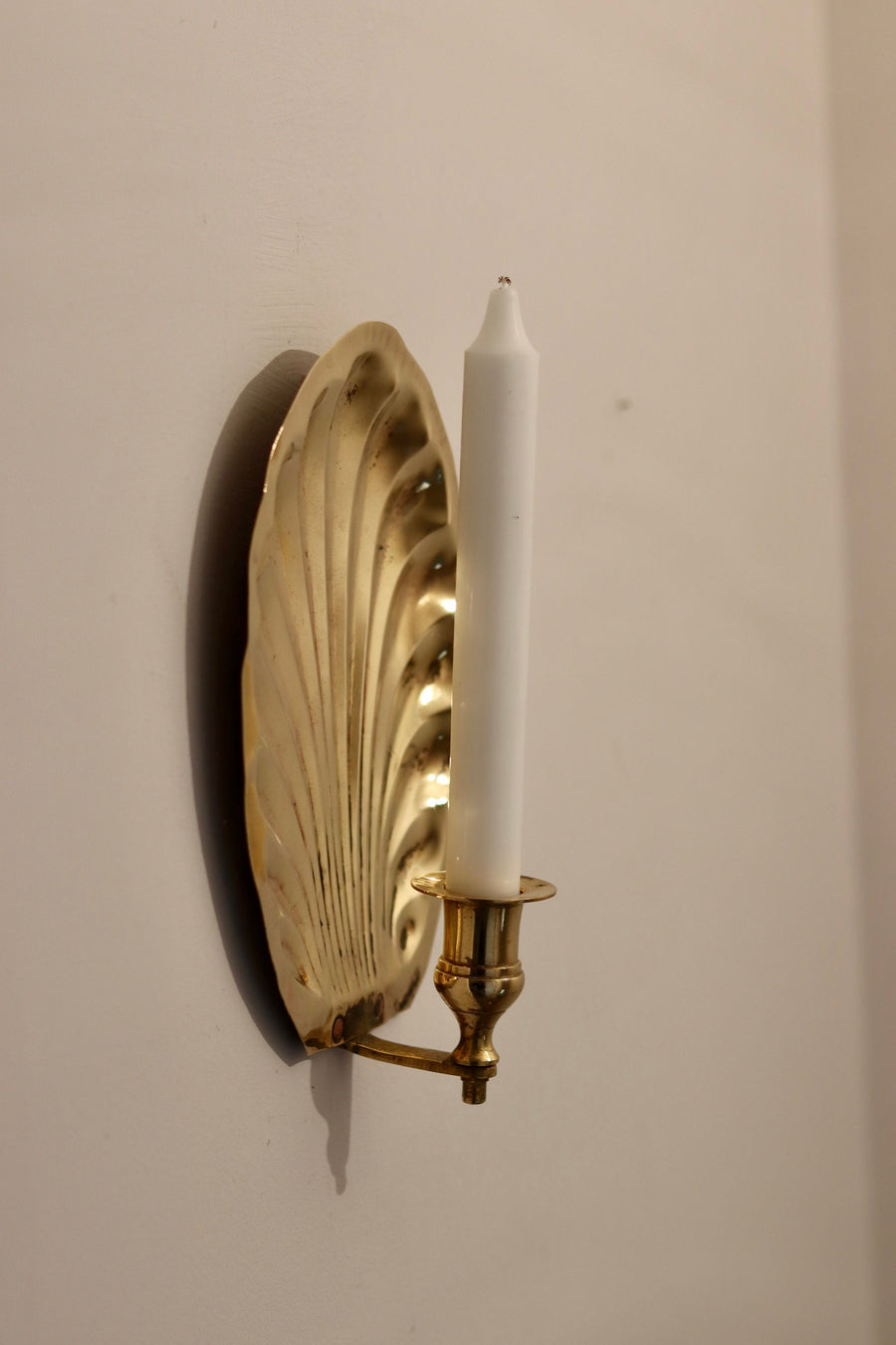 Pair of Vintage Brass Sconces