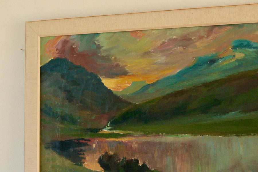 "Serene Landscape" by F. Lorentz