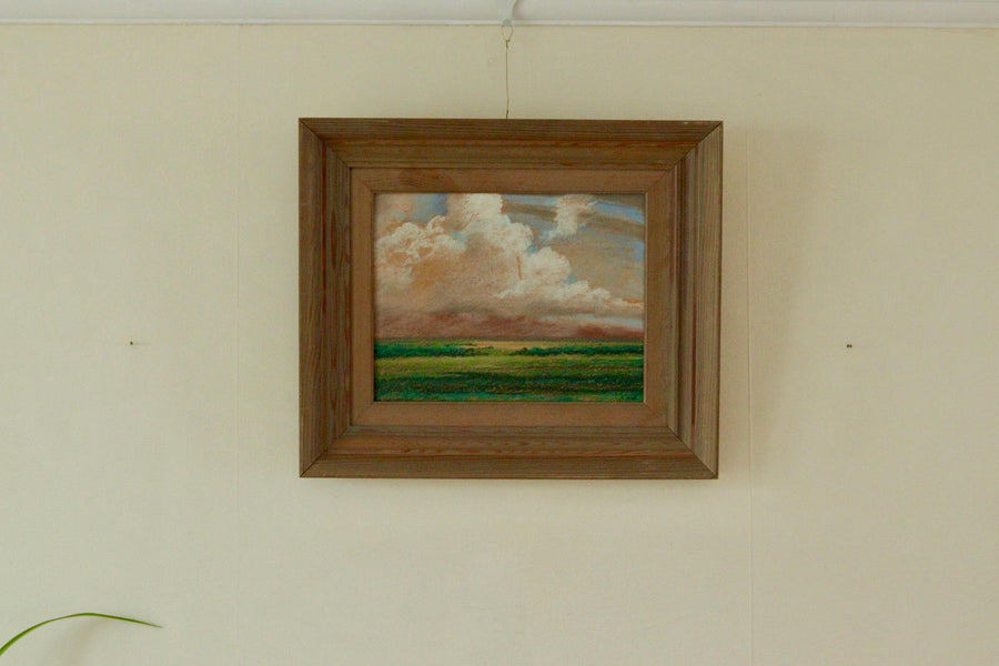 “Sunset Over the Fields” – L Smidt