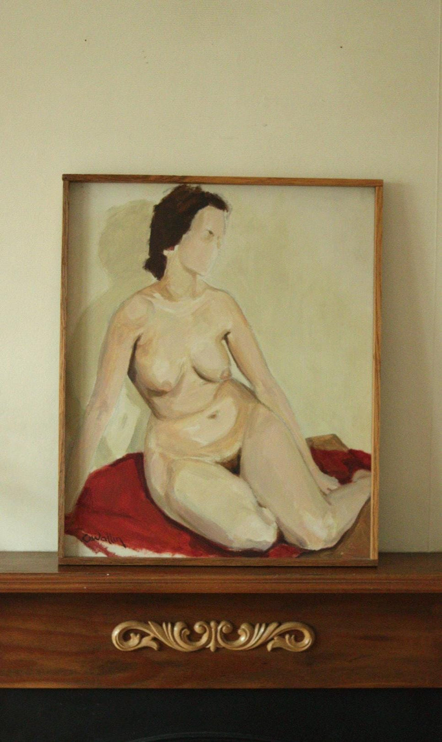 "Nude Study" by O Wallin