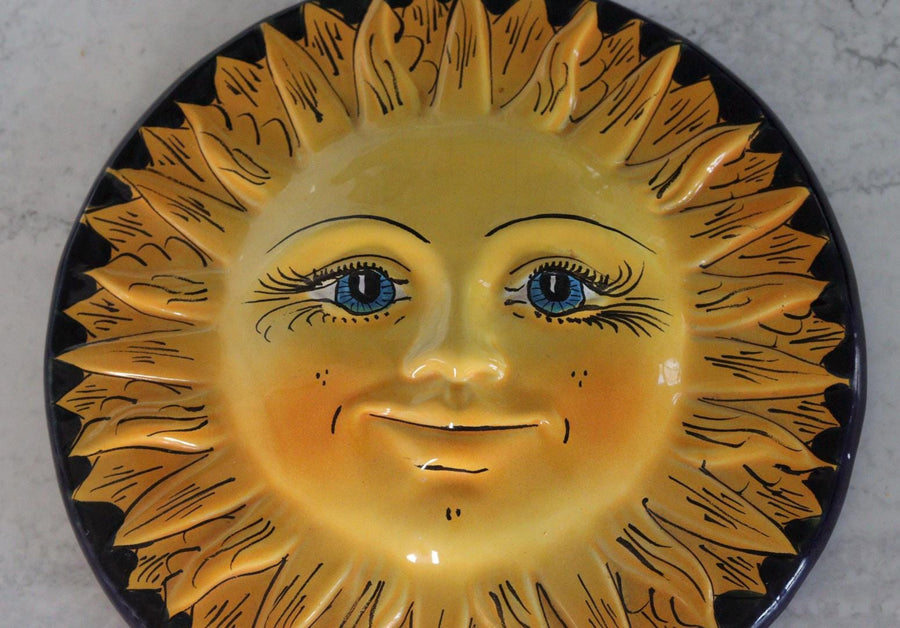 Vintage Ceramic Sun