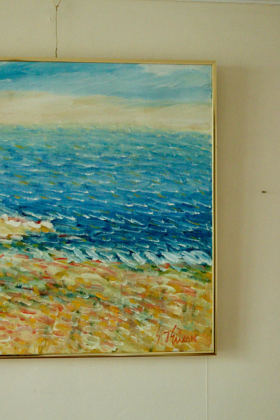 “Coastal Landscape” by Gunnar Ingemar Erixon, 1992