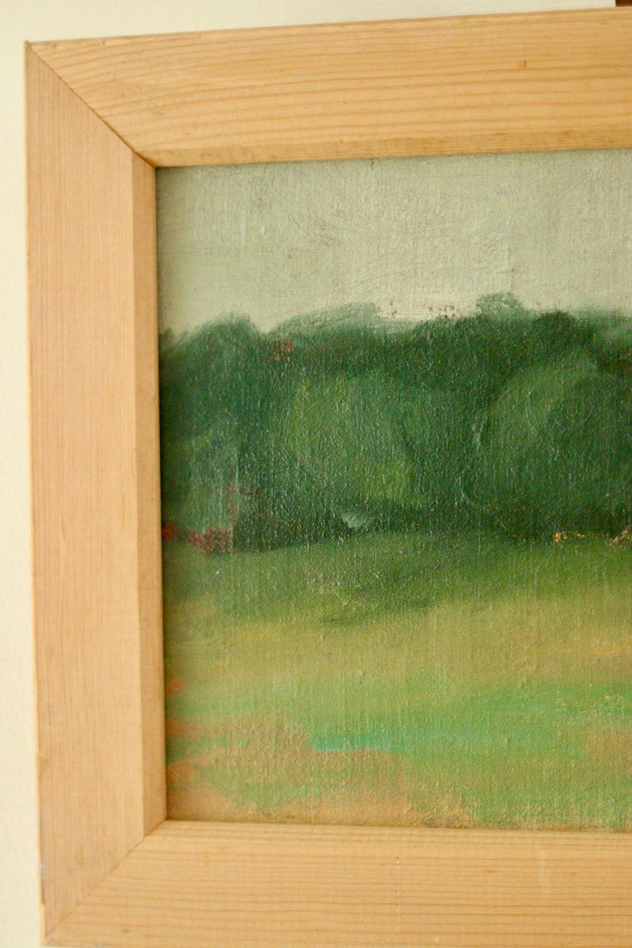 Original Mid-Century Scandinavian Oil on Panel – “Landscape I”