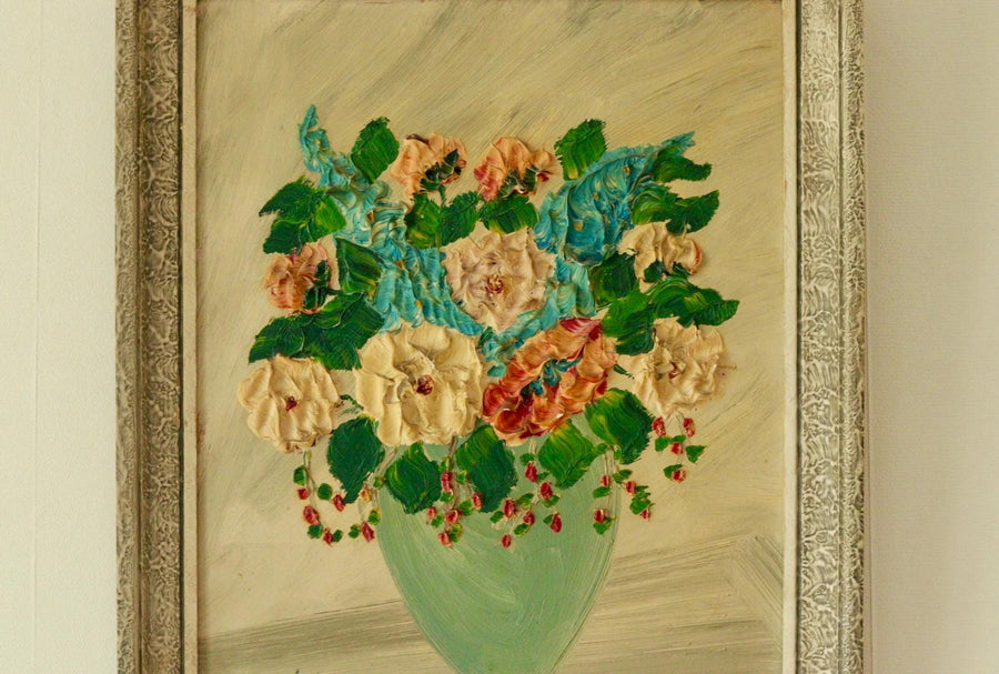 "Floral Impasto Still Life" – SYSHOLM
