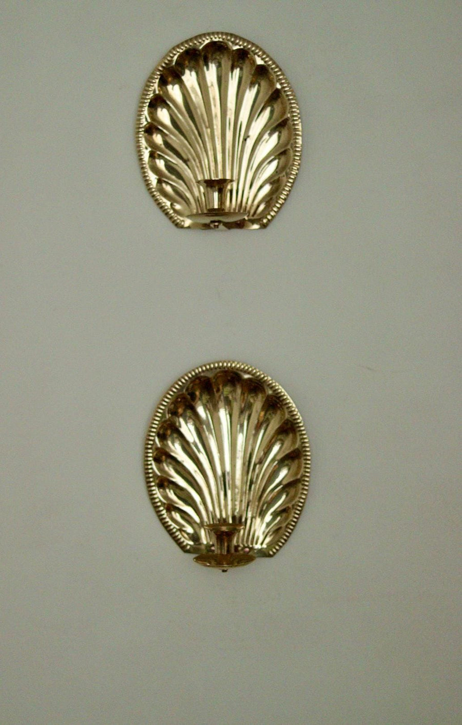 Pair of Vintage Brass Sconces