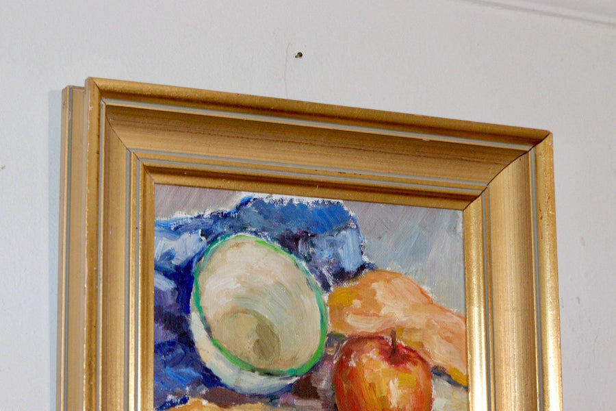 "Still Life Bowl and Fruits" by Arvo Broström