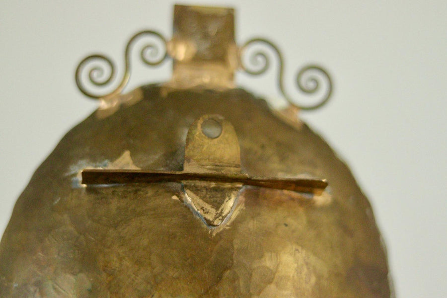 Pair of Mid Century Swedish Brass Sconces
