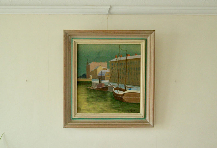 “Harbour Side” by Knut Juan