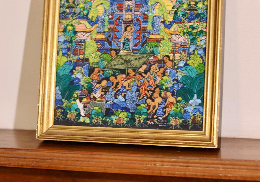 Original Balinese Oil on Canvas - Ubud Young Artists