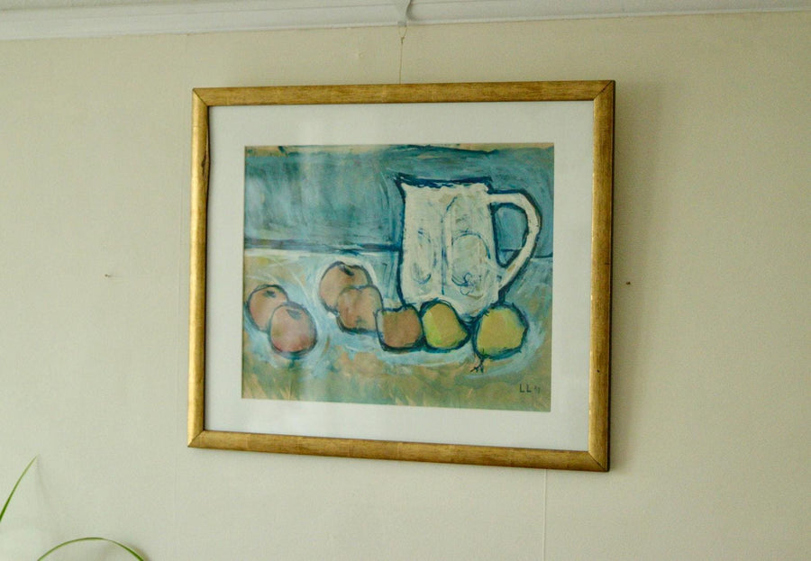 Original Swedish Pastel on Paper – By LAGE LINDELL