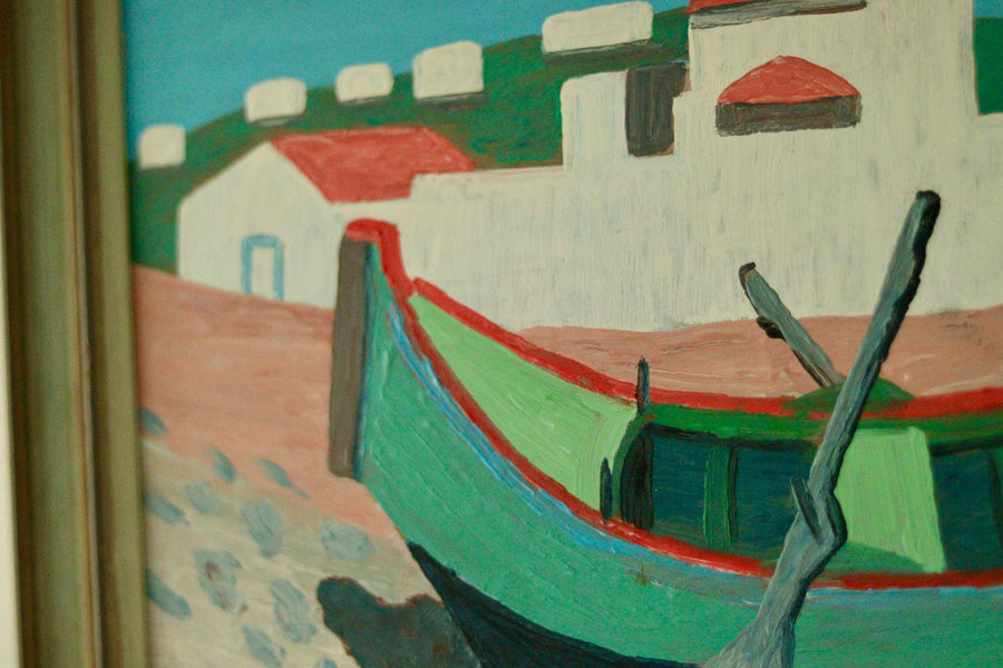 “Woman and Boat” by STIG VERNER
