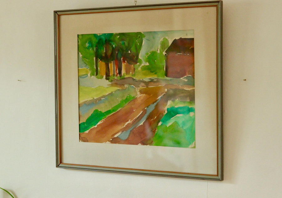 "Country Scene" by Bertil Almgren