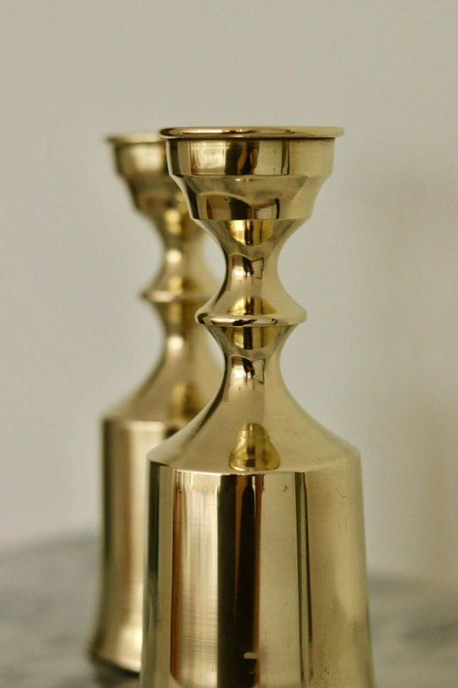 Dansk Copenhagen Brass Candle Holders