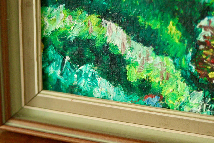 Original Mid-Century Oil on Canvas – “Landscape Motif”