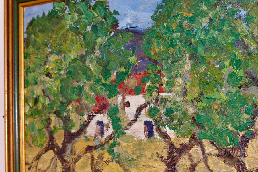"House Obscured by Trees" – A. Akalsson