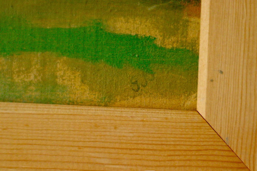 Original Mid-Century Scandinavian Oil on Panel – “Landscape I”