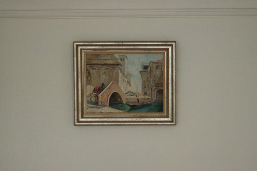 “Venice Scene” by Knut Norman