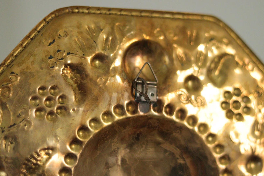 Pair of Mid Century Swedish Brass Sconces
