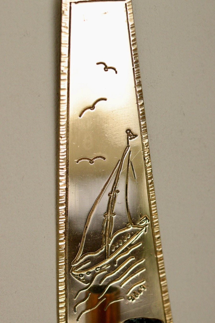 Pair Of Mid Century Swedish Brass Sconces