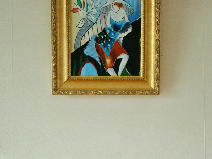“Woman with a Hat” by Mary Varley