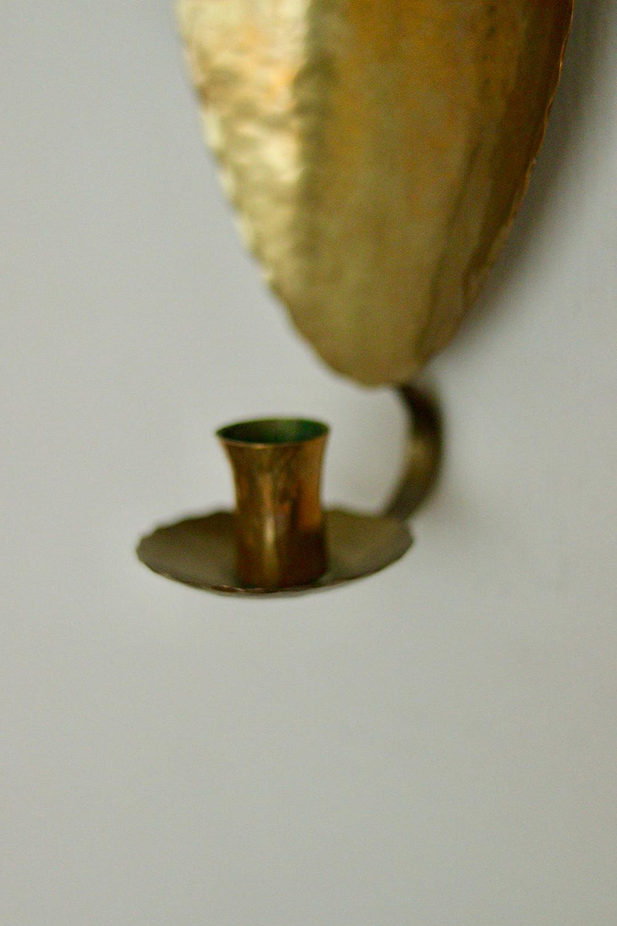 Pair of Mid Century Swedish Brass Sconces