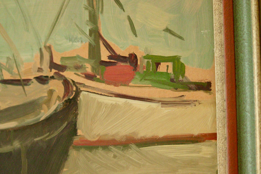 "Boats at Rest" Axel Hamborn