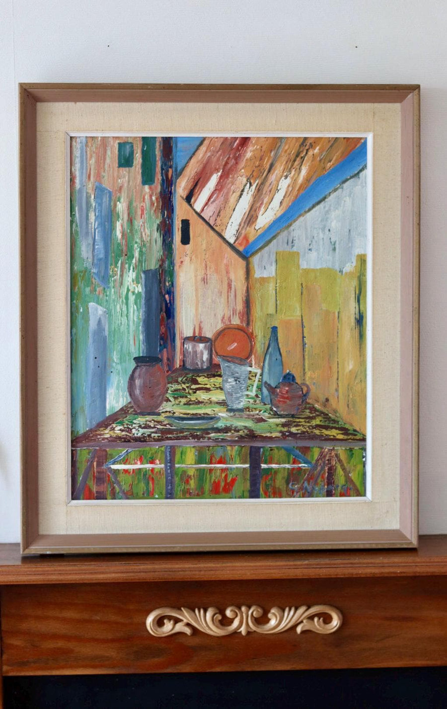 “Still Life Table” by GÖSTA NYBERG (1913-1987)