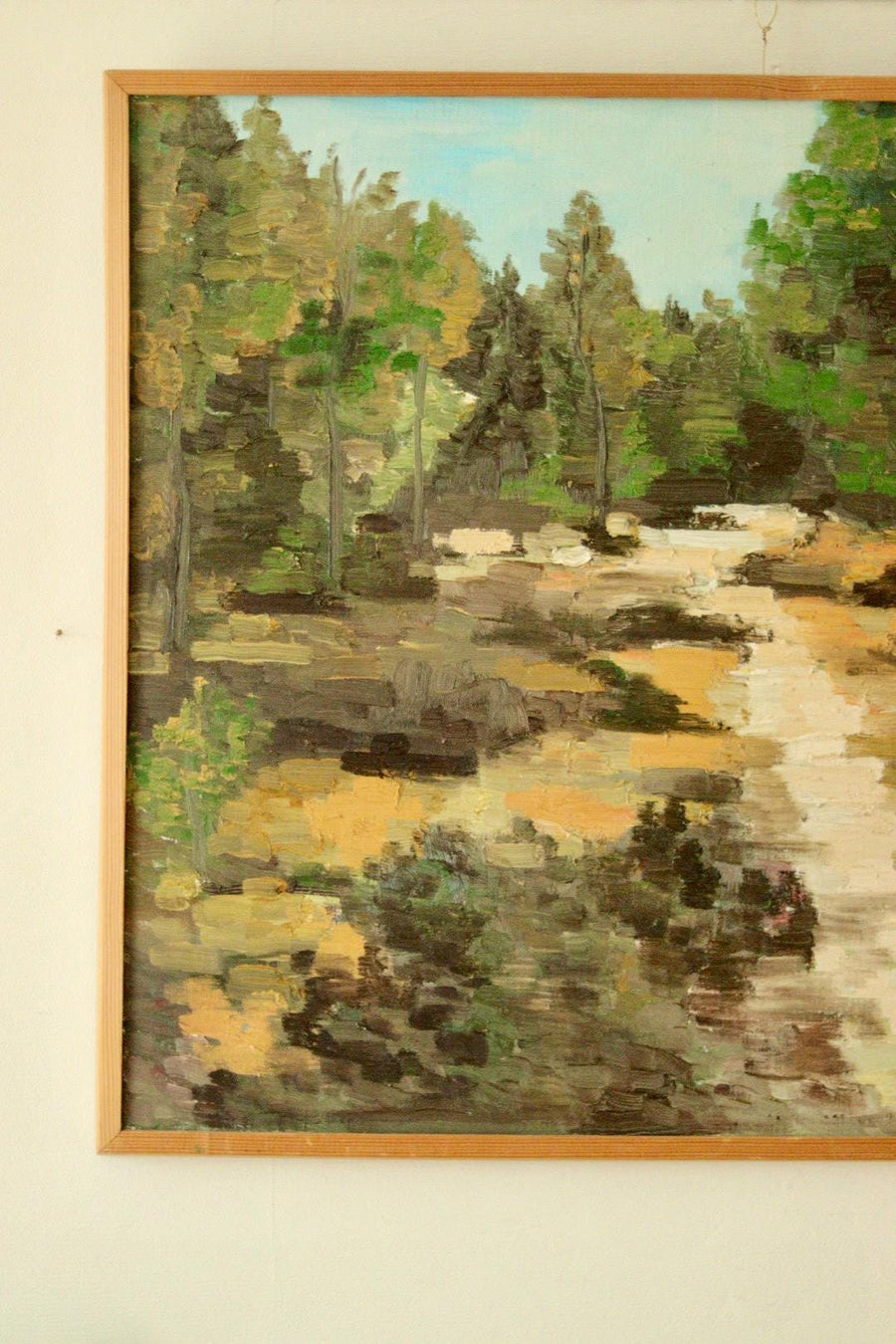Original Swedish Oil on Canvas – “Landscape”