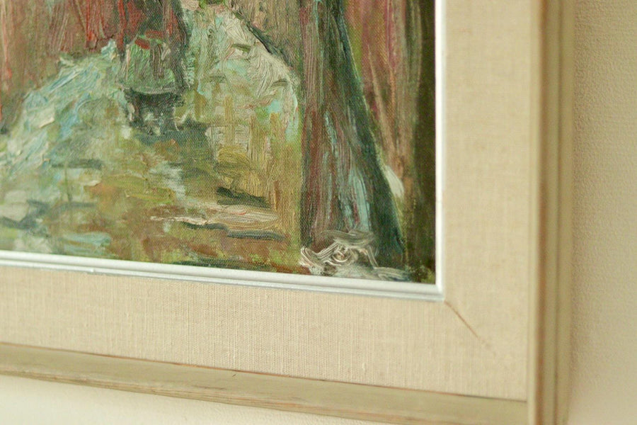 “Woman in the Lane” by Louis Zelig