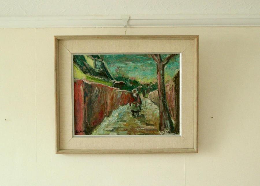 “Woman in the Lane” by Louis Zelig